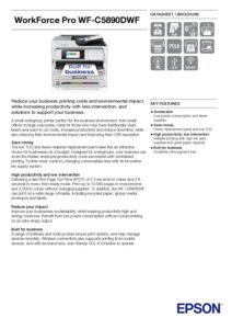 EPSON WF-C5890 brochure (opens specifications)