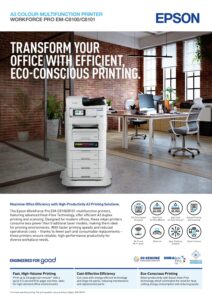 EPSON WorkForce Pro EM-C8100 brochure (opens specifications)